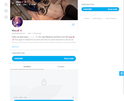 Lady Melamor OnlyFans
