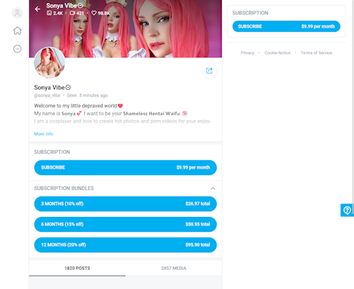 Sonya Vibe OnlyFans